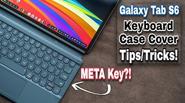 I Found the META Key!! | Galaxy Tab S6 Keyboard Case Cover Tips and Tricks