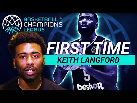 Keith Langford (AEK) | "First Time"- Interview | Basketball Champions League