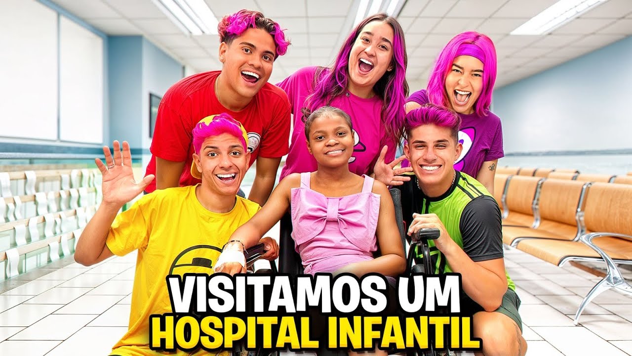 VISITAMOS UM HOSPITAL DE CRIANÇAS *Vídeo emocionante !