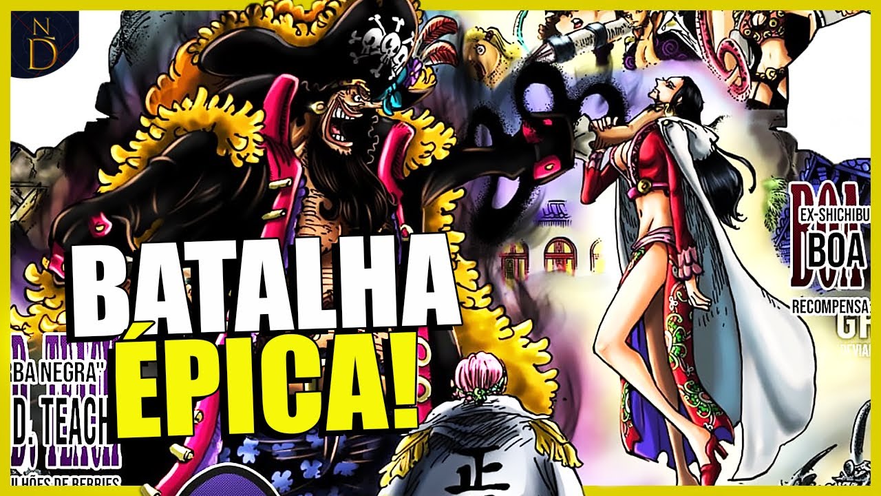 One Piece  Afinal, como seria se Barba Negra tivesse os poderes de Hancock?