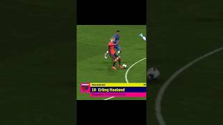 ERLING HALLAND !! #efootball #ronaldo #messi #halland #trending