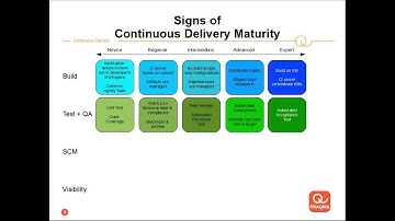 Continuous Delivery Maturity Matrix - excerpt from Continuous Code Inspection Webinar - Nov 2012