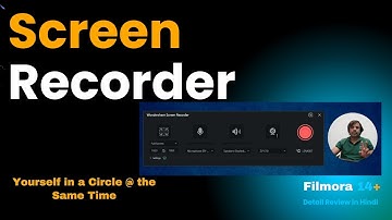 How to Record Screen Using Filmora 14 | Step-by-Step Guide in Hindi