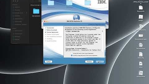 Installing SPSS 25 in Mac Computer and Extending Trial Period