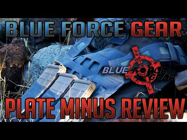 BLUE FORCE GEAR PLATEMINUS REVIEW - YouTube
