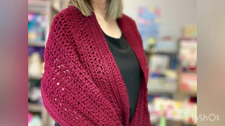 Intro to My Crochet Pocket Shawl! The Link is in D...