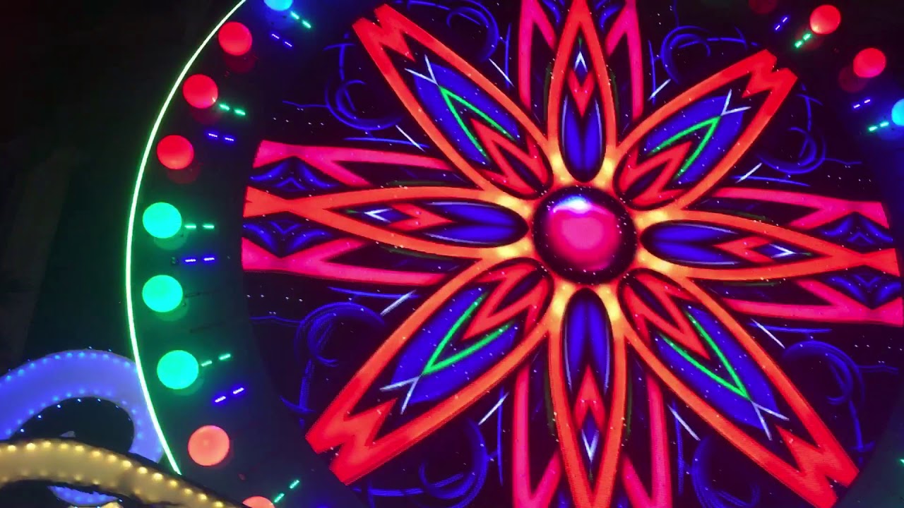 Paint The night parade with incredicoaster testing Pixar Pier 5/19/18