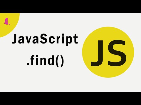 JavaScript Array Find