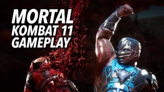 Mortal Kombat 11 - Geras vs Skarlet Gameplay Mortal Kombat 11 - Geras vs Skarlet Gameplay