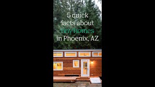 5 quick facts about tiny homes in Phoenix, AZ - #shorts