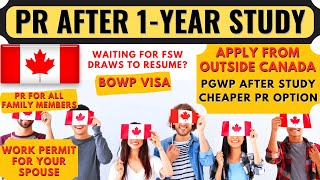 1 Year Study Program for Canada PR | Canada Work Permit PGWP After Graduation | Dream Canada