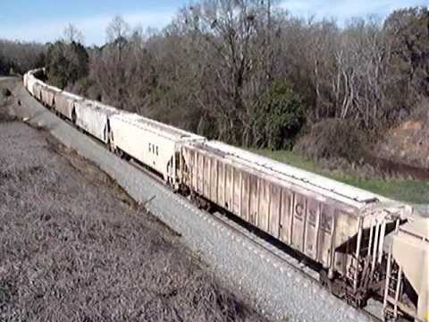 bnsf 5729 CSX K803 empty potash cars