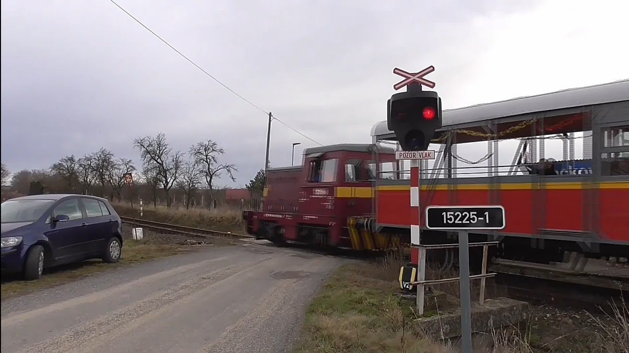 Železniční přejezd (VÚD) Jackov - 27.12.2018.