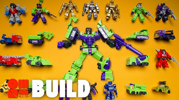 Transformers Devastator | Upgrade Kit for Transformers Devastator | Blokees Figures | Beat Building
