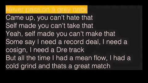 Hold Up - Marion Band$ (Feat. Nipsey Hussle) Lyric Video -