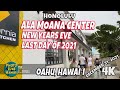 Ala Moana Center on New Years Eve December 31, 2021 Clips