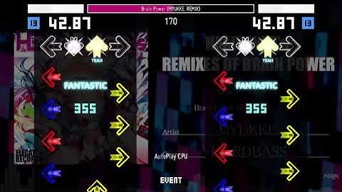 [StepMania] Brain Power (MYUKKE. REMIX) [CSP 18]