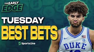Tuesday's BEST BETS: College Football & Basketball Picks + NHL + Soccer | The Early Edge