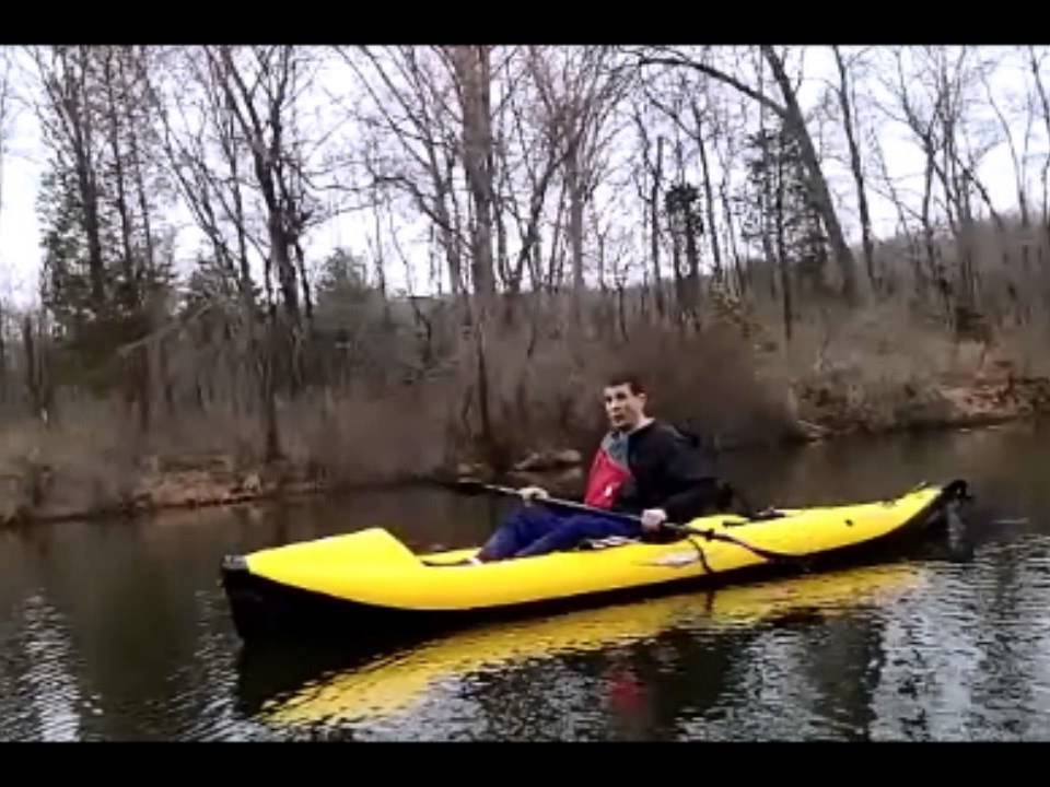 Kayak NJ Lake Aeroflex 041715 YouTube