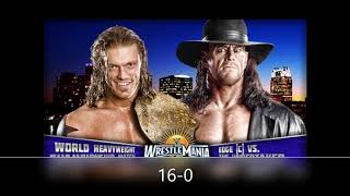 the undertaker 1990-2020 every wrestlemanias