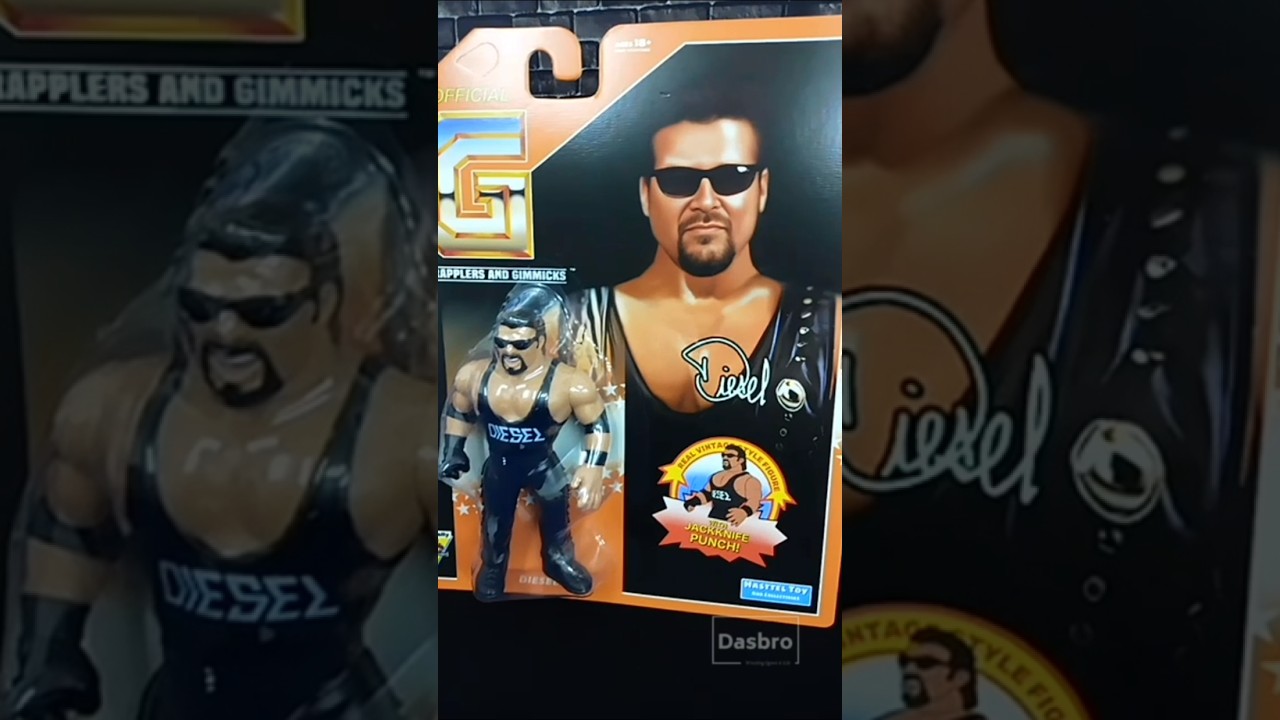Diesel Orange card Kevin Nash WWE