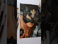 Rey Fenix Acrylic Painting | Wrestling Art | Art by David Lane