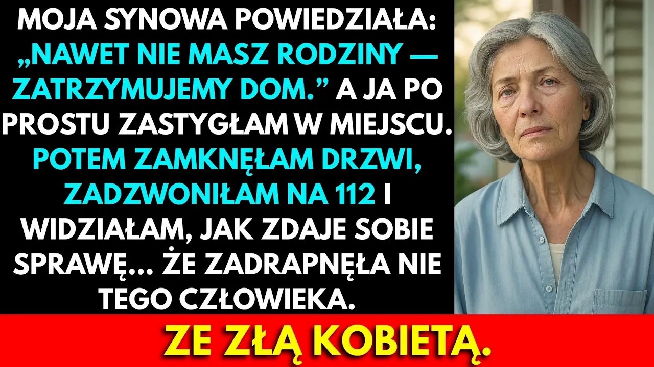 Wróciłam z trzydniowego wyjazdu, przekręciłam klucz w zamku i zamarłam. W kuchni stała Florentyna i nalewała kawę do mojego ulubionego niebieskiego kubka, a Tadeusz przeglądał telefon przy...