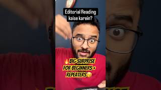 🔥Best Editorial Reading Classes? Kisko follow karein?