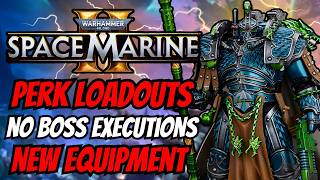 Saber FINALLY Confirms How Perk Loadouts Work and New Siege Map Theory Discussion - Space Marine 2