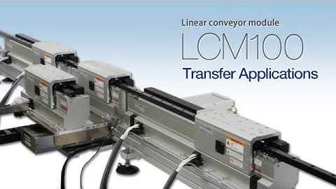 Yamaha Intelligent Machinery - Robotics - Linear Conveyor - LCM100 - Transfer Applications