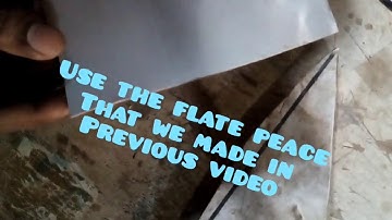 How to make a PVC pipe into a flate peace and how to make it into a Karambit knife 🔪🔪😎😎 at home