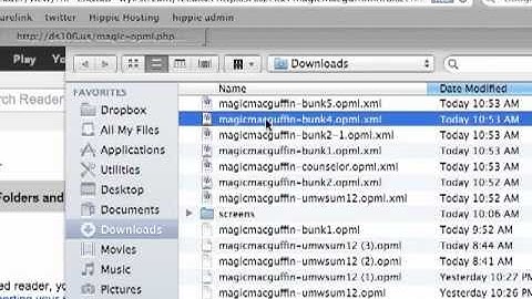 Using Google Reader: Importing OPML Subscriptions