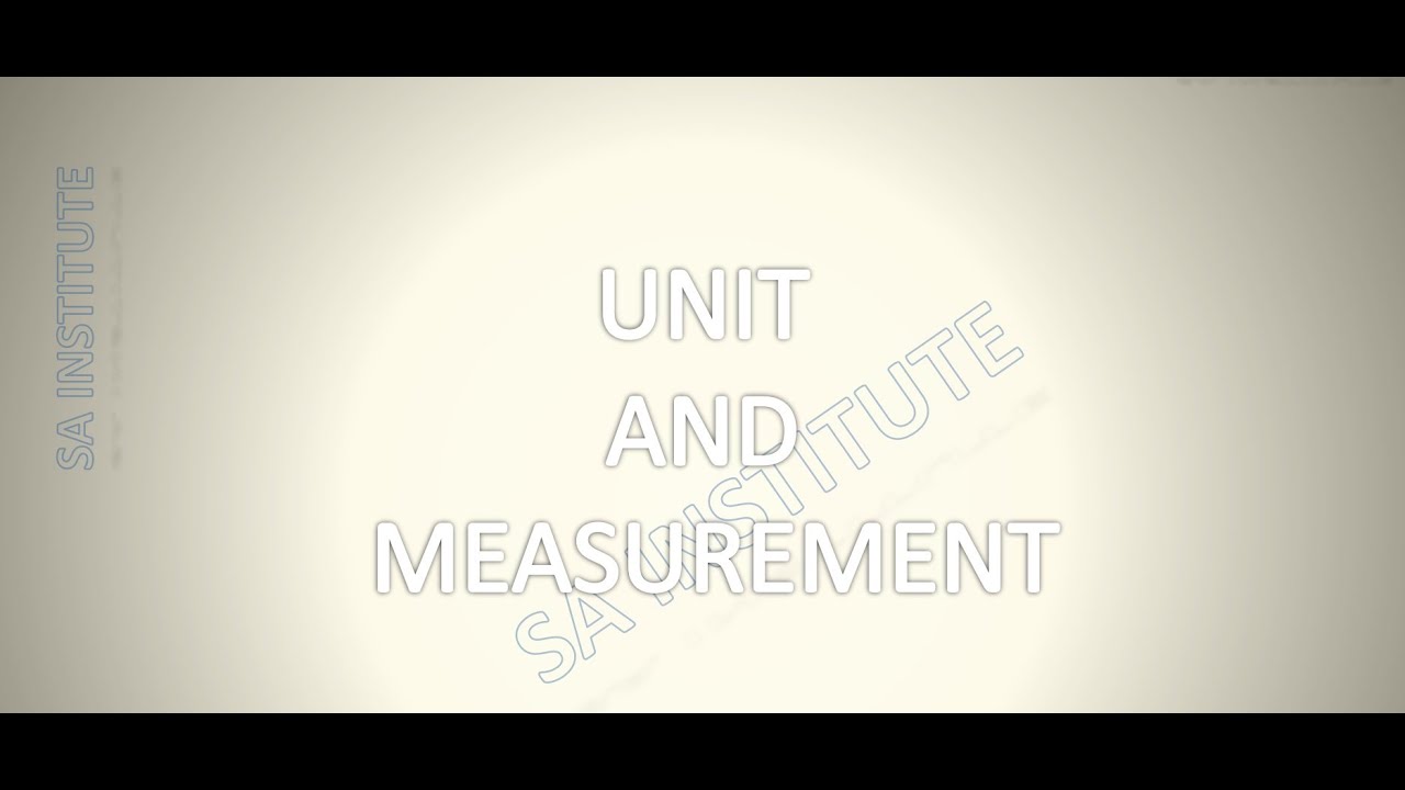 RANGE OF LENGTH || PHYSICS || STUDY ACADEMICS AND TRAINING INSTITUTE