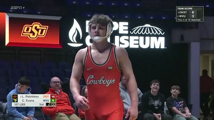 Landon Robideau vs. Cole Evans (157lbs) | 2025-26 Big 12 Wrestling