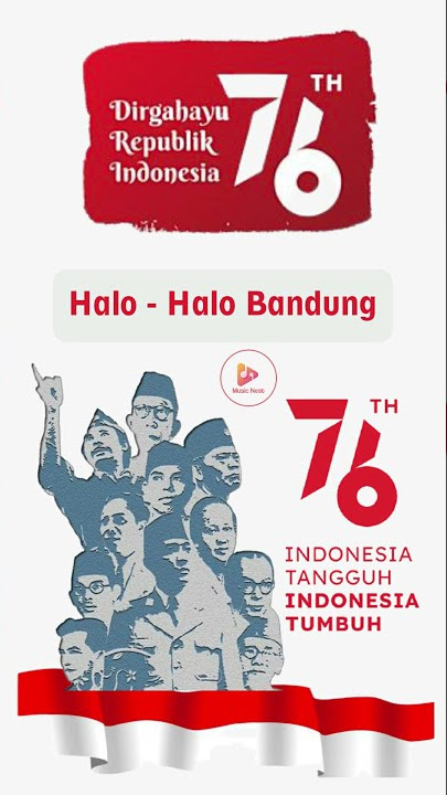 Halo - Halo Bandung - Lagu Nasional