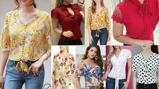 50+💖 Hermosas Blusas para mujer/ Blusas de moda 2022