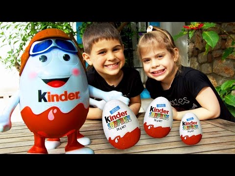 Ищем шоколадное яйцо Киндер сюрприз. Игры для детей