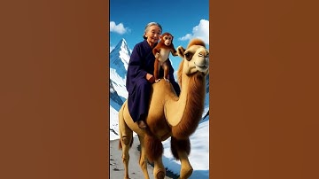 Dadi Aur Bandar#youtubeshorts #shorts #ai #3danimation #animationvideo #monkey