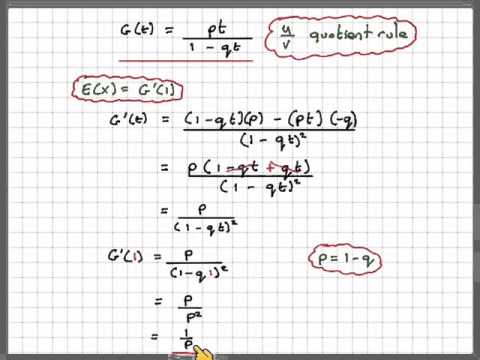 The pgf of