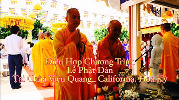 Điều hợp chương trình Phật Đản.