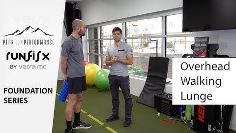 Running Injury Prevention: Foundation Series. 07 Overhead Walking Lunge