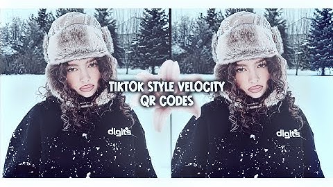 TIKTOK STYLE VELOCITY EDIT - QR CODES | STEP BY STEP VSP TUTORIAL 