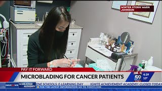 Microblading for cancer patients