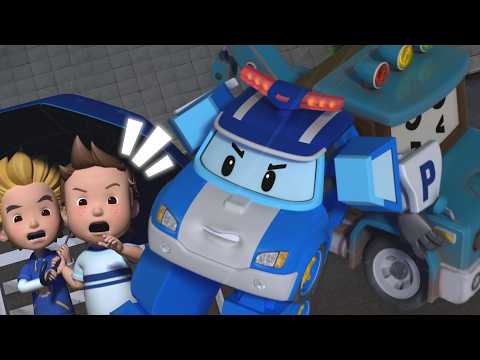 Let’s Wear Bright <strong>Clothes</strong>│Learn about Safety Tips│A Rainy Day Episodes│45 Min│Robocar POLI TV