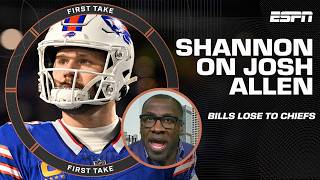 Josh Allen has 'GOT TO FIND A WAY' 🔊 - Shannon Sharpe reacts to another Bills playoff L | First Take