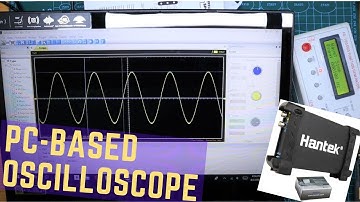 Hantek 6022BE Oscilloscope - Unboxing and basic reviews.