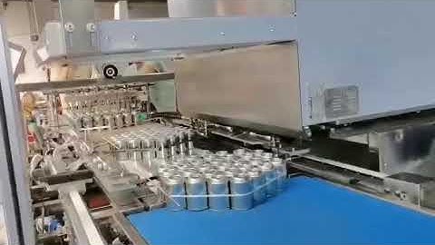 Sunpack Q8KH Automatic Horizontal strapping machine for cans