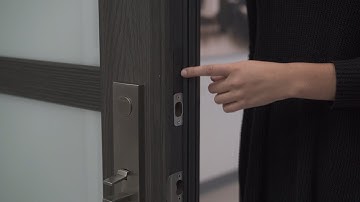 Locating an Insynctive Sensor on an Entry Door