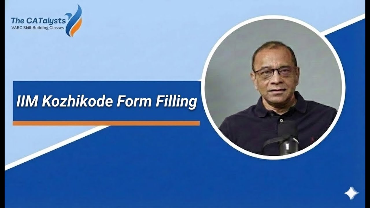 IIM Kozhkode Form Filling