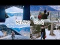 超赞的米兰周边游 Milano Vlog｜Fondazione Prada｜圣诞集市&amp;逛街｜无边泳池｜阿尔卑斯山下的度假酒店